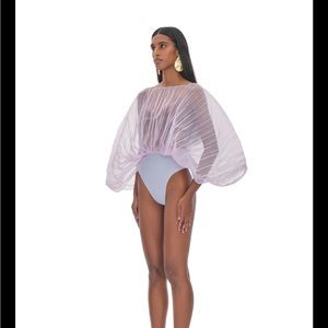 Andrea Iyamah Sombra Lilac Bodysuit- Size Small, BNWT